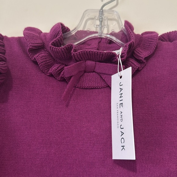 Janie and Jack ruffle sweater - Picture 3 of 8